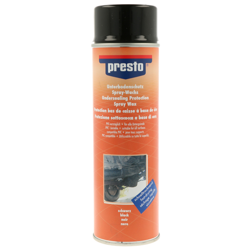presto Unterbodenschtz auf Wachsbasis 690181 schwarz 500 ml